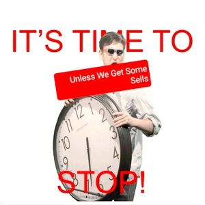 The notification 📣 No sells show Must Stop🚨